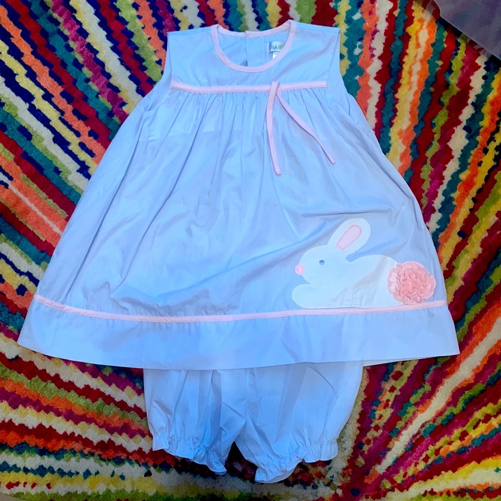 Light blue Bunny 🐰 dress
